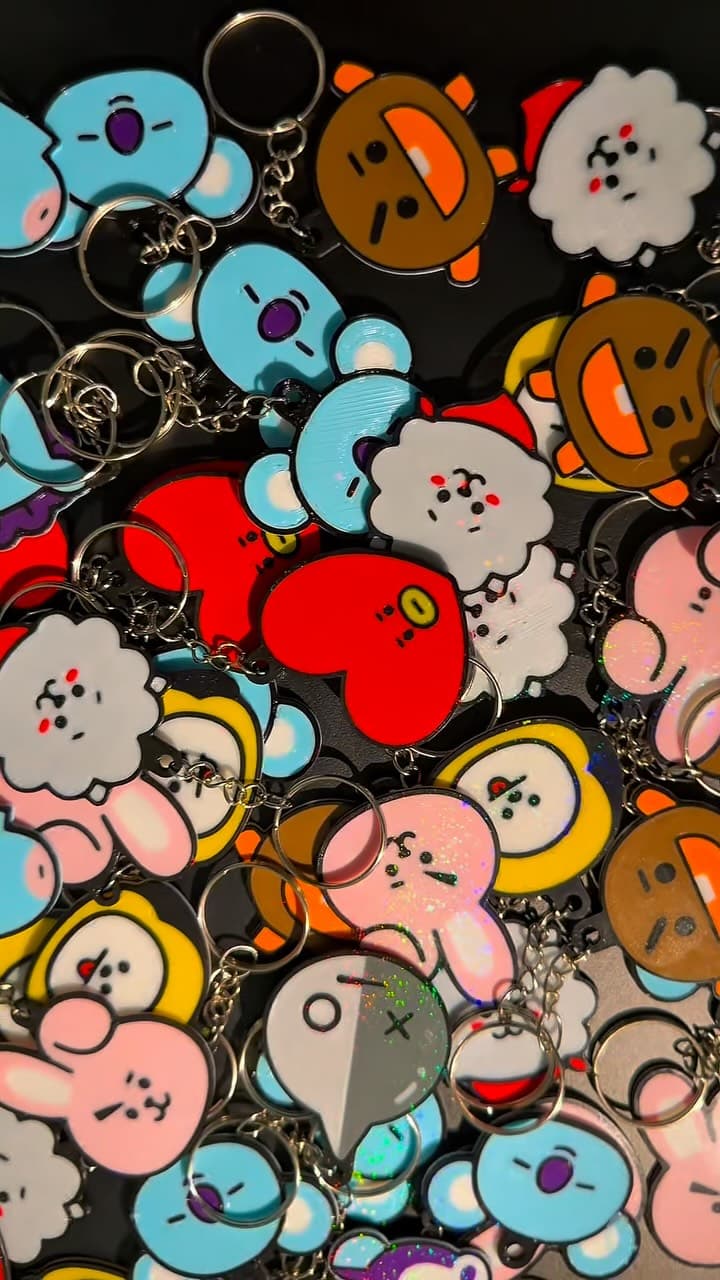 Producto de Limone3D: Llaveros estilo BT21
